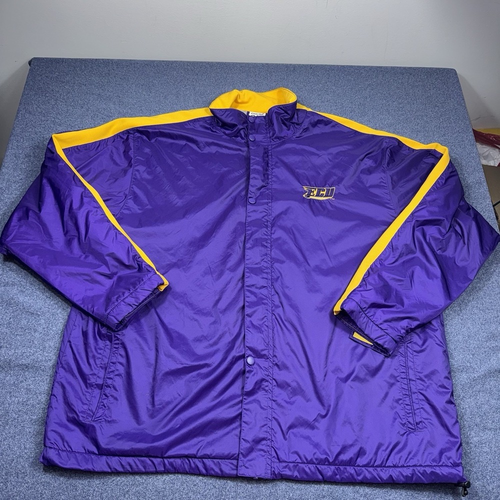 Vintage Red Oak Sportswear ECU East Carolina University Pirates Fleece Jacket XL